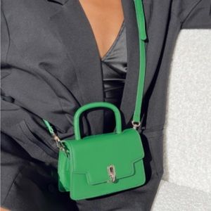 Sumi Top Handle Crossbody Bag Green - Princess Polly